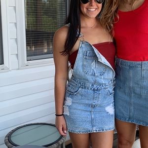 Forever 21 Jean overalls